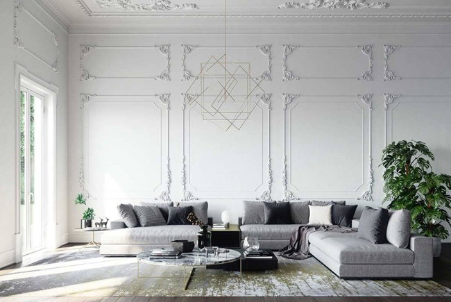 Thiết Kế Nội Thất Tân Cổ Điển gồm gì